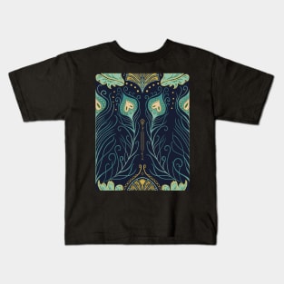 Peacock feather Kids T-Shirt